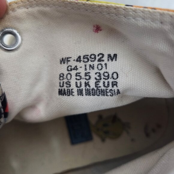 VTG 1993 Looney Tunes Keds High Top Women's Sz 8 Shoes Y2K Sneakers Tweety Bugs - Picture 9 of 10